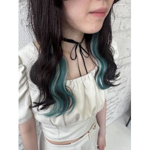 艶カラーケアカラーシールエクステインナーエクステ池袋