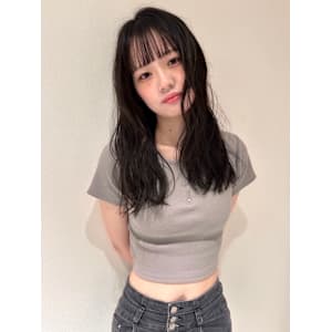 【YOKE】オリーブグレージュアッシュベージュ縮毛矯正髪質改