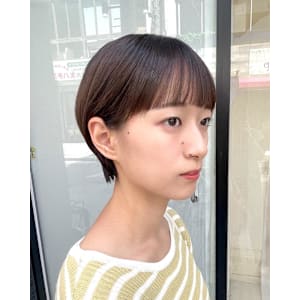 シショート×マッシュショート×ショートボブ×横浜×20代
