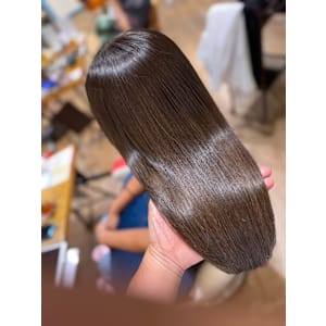 カット、メテオ髪質改善カラー