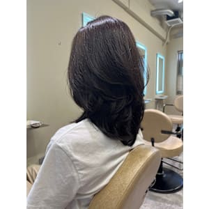 ミディアムレイヤー/ブラウン/ - amble luxe 池袋【アンブル リュクス】【アンブルリュクスイケブクロ】掲載中