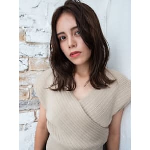 大人ミディゆるふわスタイル