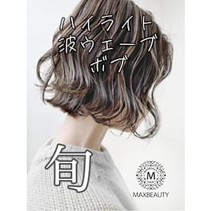 ハイライト波ウェーブボブ☆銀座/東京駅