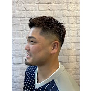 大人の品格と男前を上げる。ビジュ良しスキンフェード