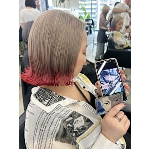 ダブルカラー/デザインカラー/テールカラー/推しカラー