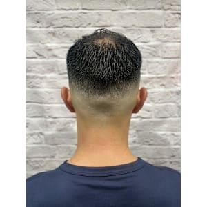 ハイフェードソフトモヒカンショート - グレイスフルバーバー プラチナム【グレイスフルバーバー プラチナム】掲載中