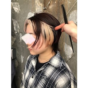 アイナナ ZOOL 棗巳波 インナーカラー ハンサムカット