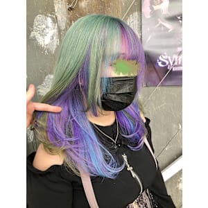 プロセカ 草薙寧々 神代類 ハイトーンカラー インナーカラー