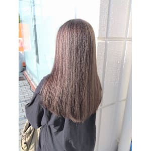 ダブルカラー／ミルクティーグレージュ