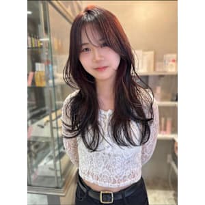 韓国レイヤー×ゆる巻きロング