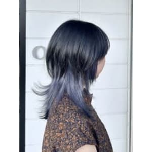 ウルフ×インナーカラー