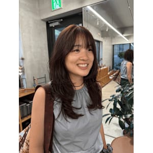 レイヤーカット/海外レイヤー/バタフライカット