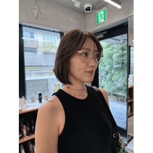 レイヤーボブ/顔まわりレイヤー/レイヤーカット