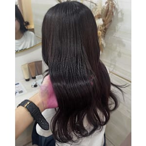 《高橋亜美》ボルドーカラー/Wカラー/大宮