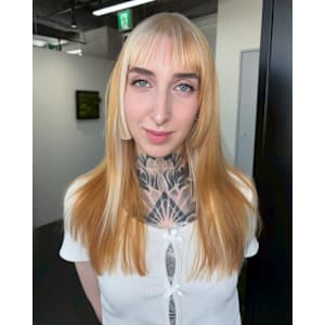 セクションカラー　デザインカラー　ハイトーン　原宿/表参道