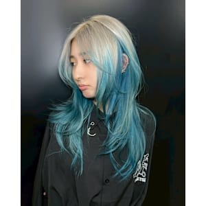 ルーツカラー　デザインカラー　ハイトーン　原宿/表参道