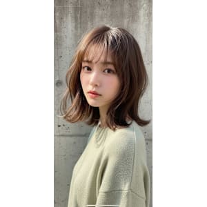 柔らか質感×抜け感ナチュラルボブ