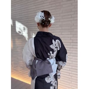 浴衣着付け&ヘアセット♪