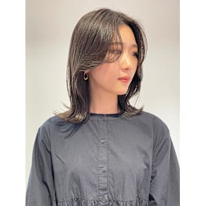 フェイスレイヤー前髪小顔