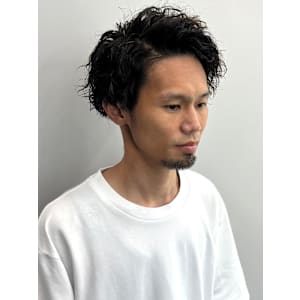 ツイストスパイラルパーマ ビジネスパーマ 30代 40代