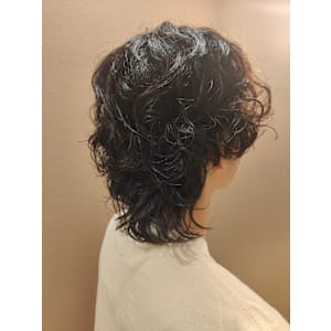 ショートパーマ/癖毛風パーマ/ニュアンスパーマ