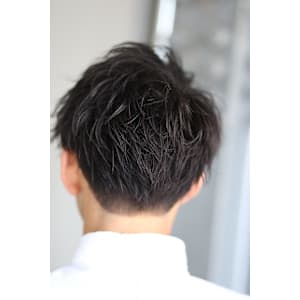 アップバンクショート刈り上げネープレスマートイメチェン