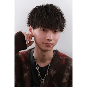 横顔キマるソフトツイストパーマ