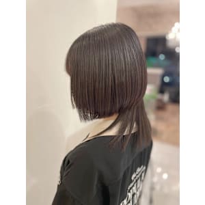 Shiya 平井×ウルフカット/水母カット