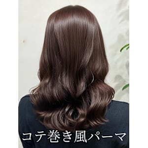 #韓国風パーマ#コテ巻き風パーマ #パーマロング#韓国へア