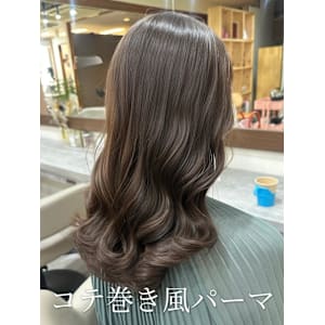 #韓国風パーマ#コテ巻き風パーマ #パーマロング#韓国へア