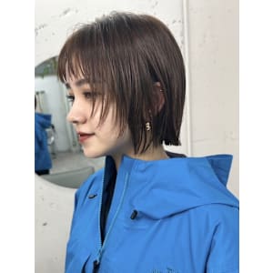 【arte HAIR】ぱつっとボブ/顔まわりレイヤー/オン眉