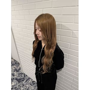 ベージュブラウンロング！