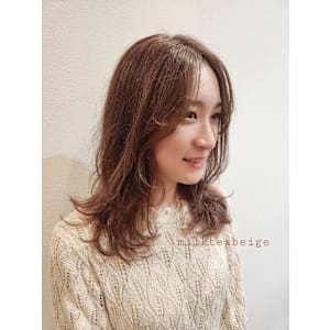 ミルクティーカラー