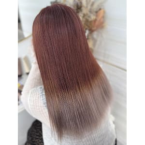 《鈴木茉奈》エンドカラー/シルバーアッシュ/大宮