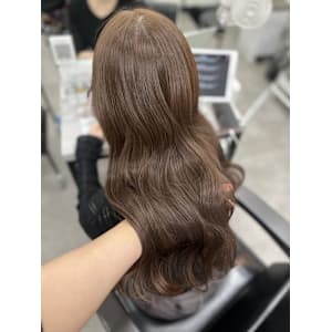 ブリーチなしhazel beige