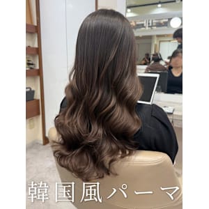 韓国風パーマ/コテ巻き風パーマ/デジタルパーマ/レイヤー