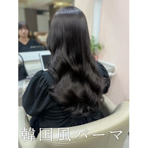 韓国風パーマ/コテ巻き風パーマ/デジタルパーマ/レイヤー