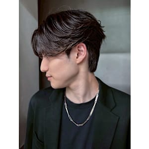 韓国マッシュフェザーパーマブルーブラック_ba554401 - IT by ALBUM 北千住店【アイティー バイ アルバム】【アイティー バイ アルバムキタセンジュテン】掲載中