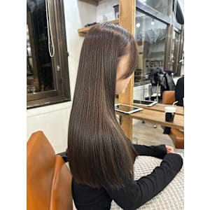 髪質改善/ブラウンベージュ/グレージュ/艶髪/美髪/切りっぱ