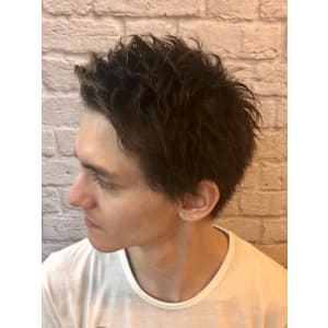 アップバングショート