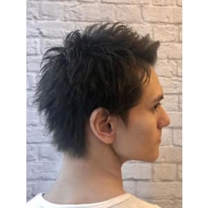 アップバングショート