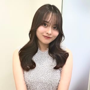 大人美人くびれヘア秋のこっくりブラウンカラー20代30代美髪