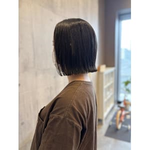 切りっぱなしボブ《 ARCH Mayu 》