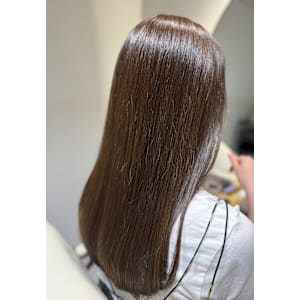 オリーブブラウン×ロング『銀座/個室』