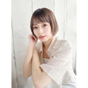 大人可愛いスッキリショートスタイル