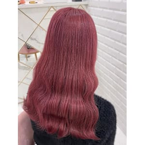 初カラー！ストロベリーピンク♪_ユウ