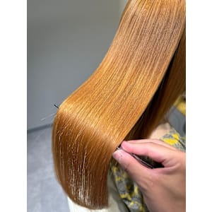 "髪質改善で叶える”ハイトーン艶髪『銀座/個室」