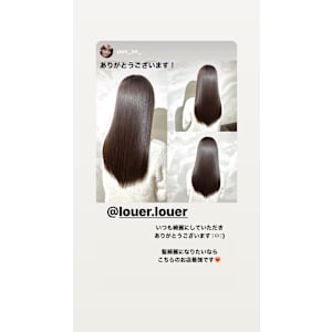 Louer hairmake×ロング