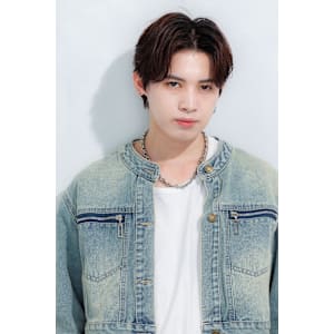 フェザーパーマ/センターマッシュ