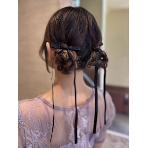 《鈴木茉奈》ツインアレンジ/お呼ばれヘア/大宮